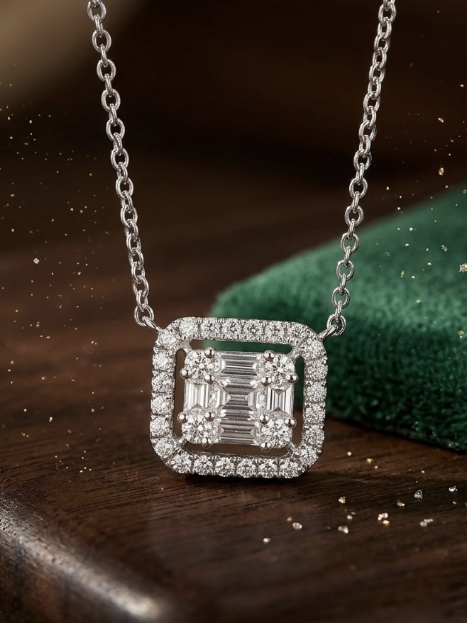 Diamond Pendant Adler's Diamonds Saint Louis, MO