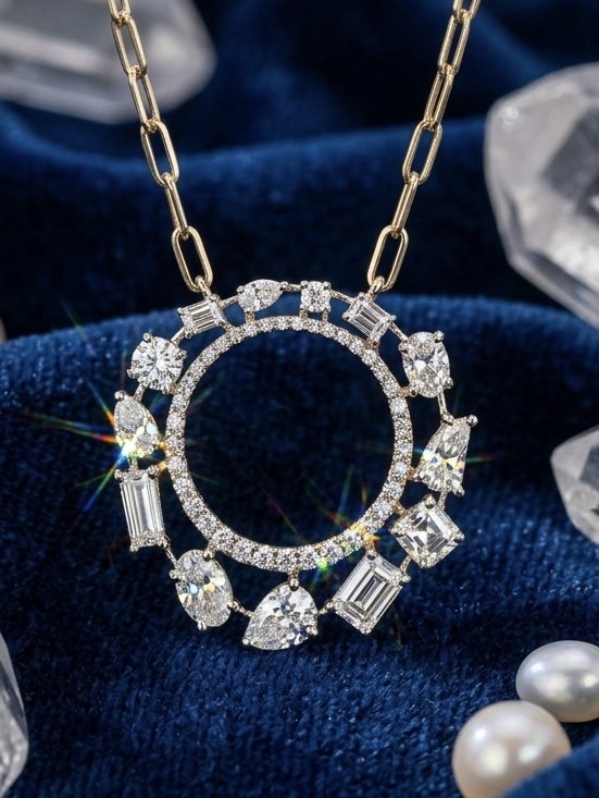 Diamond Pendant Adler's Diamonds Saint Louis, MO