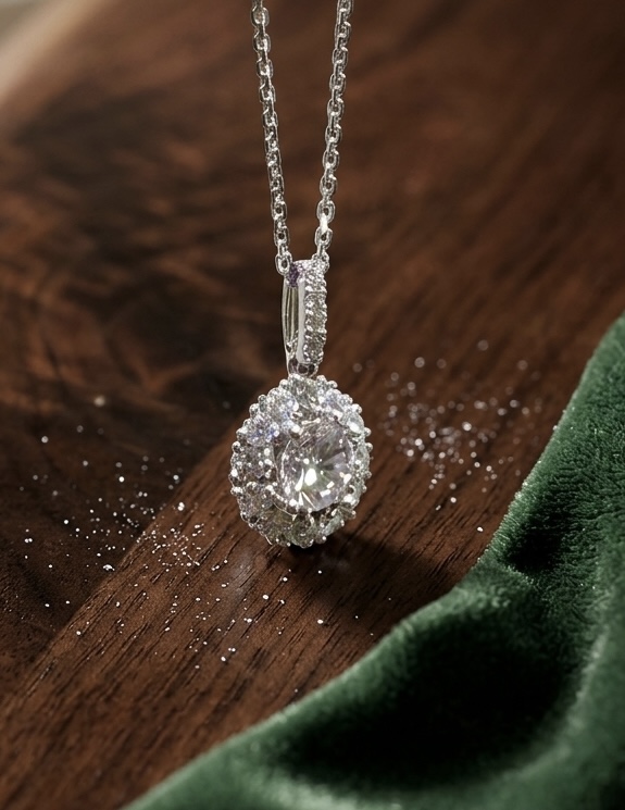 Diamond Pendant Adler's Diamonds Saint Louis, MO