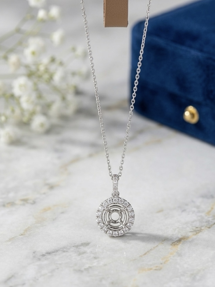 Diamond Pendant Adler's Diamonds Saint Louis, MO