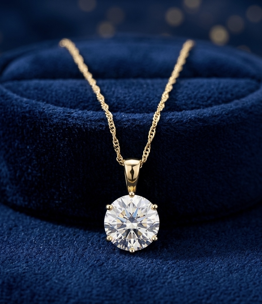 Diamond Pendant Adler's Diamonds Saint Louis, MO