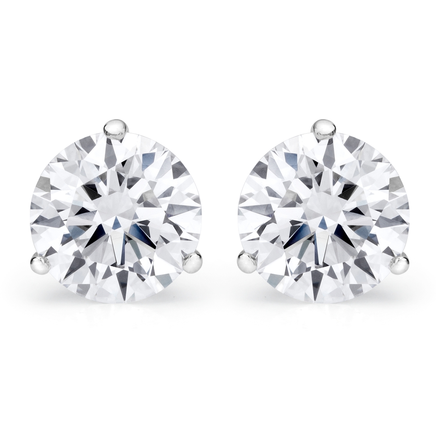 Lab Grown Diamond Studs 00117100087 14KW Aires Jewelers Aires