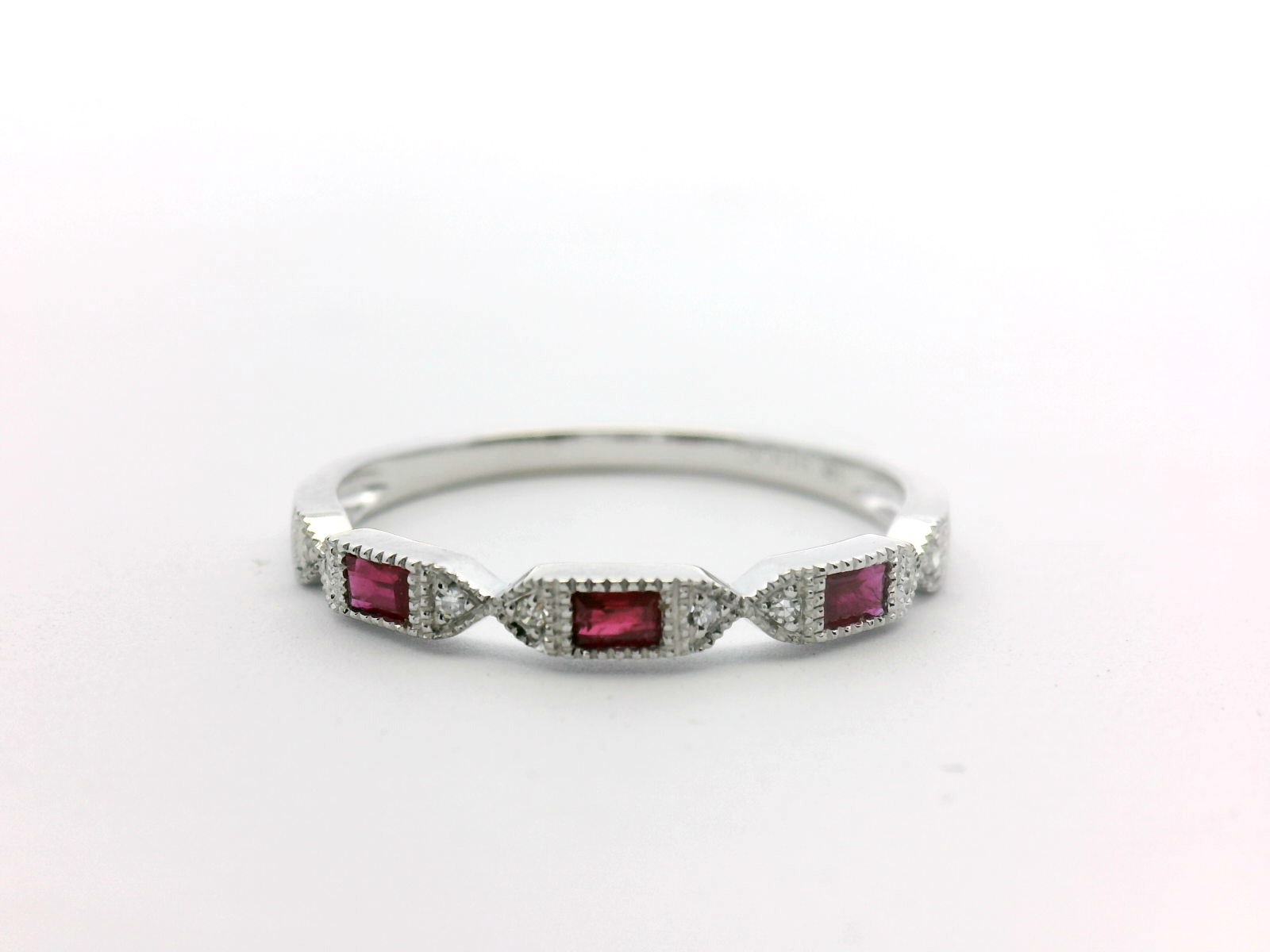 Colored Stone Fashion Ring 001-200-00574 14KW | Albert