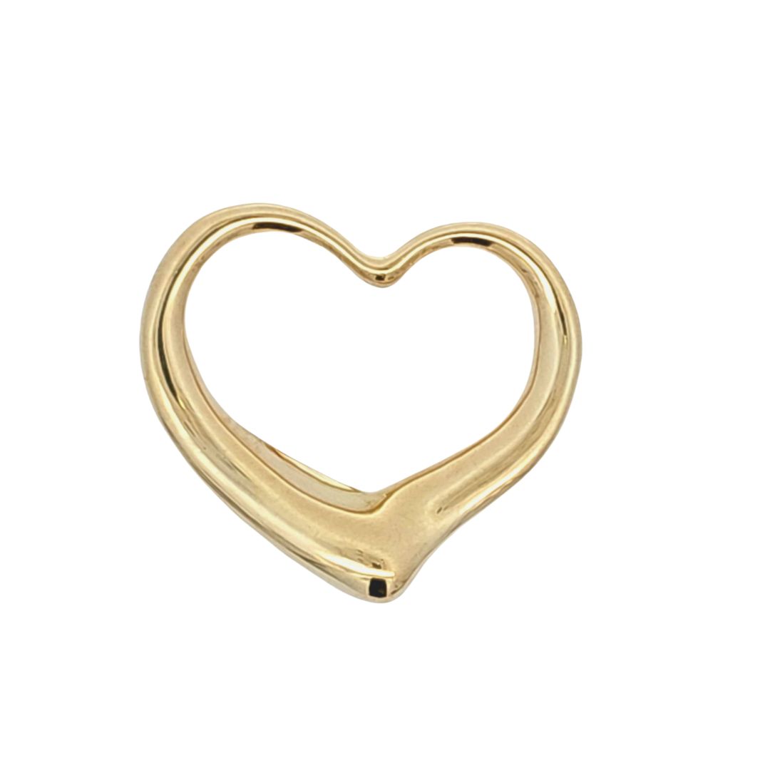 【片方】agete♡gold charm✩.*˚ 18K Gold Filled Clear Pink Molten Drip Open Geometric Charm