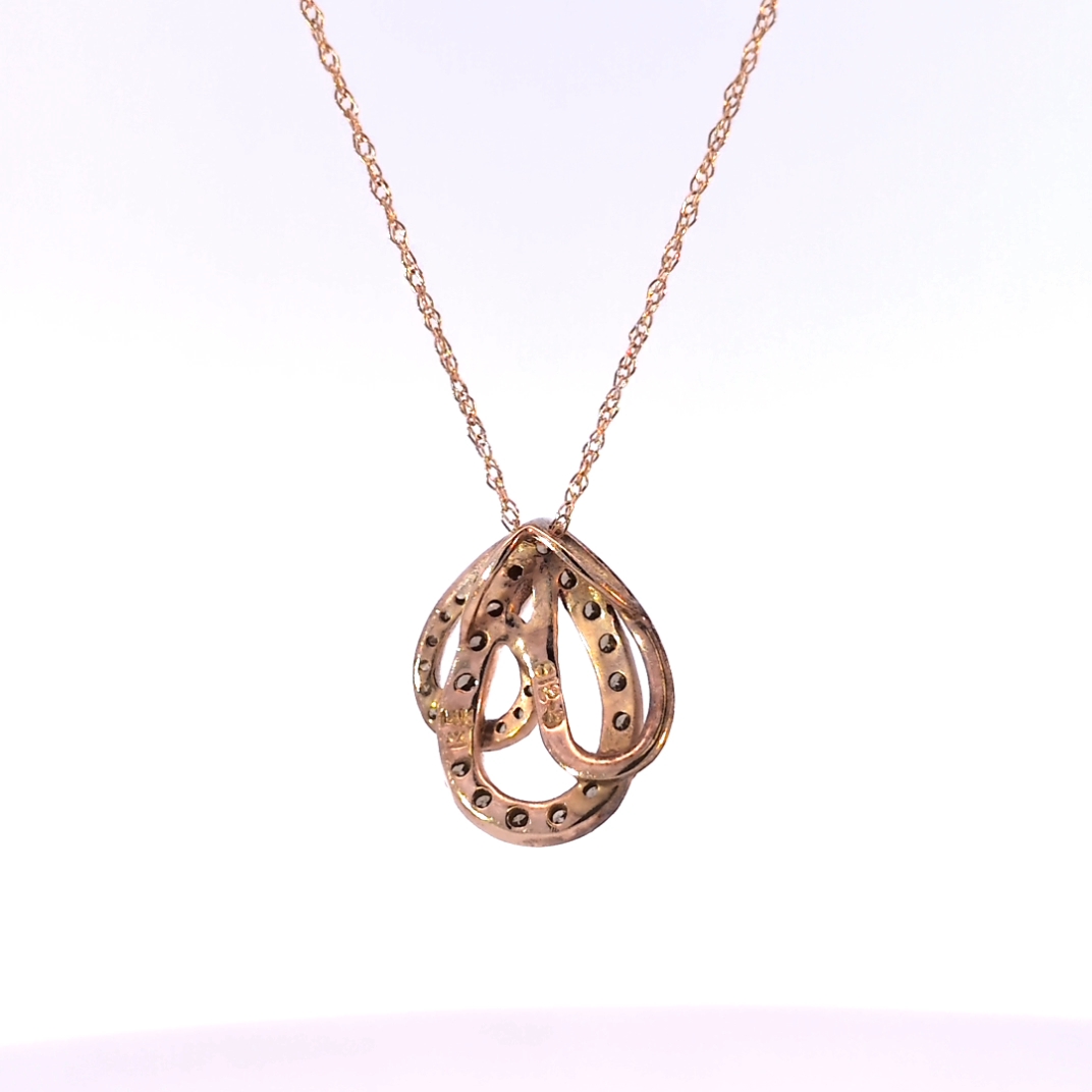Le Vian 1/2ct Chocolate Diamond Pendant Necklace