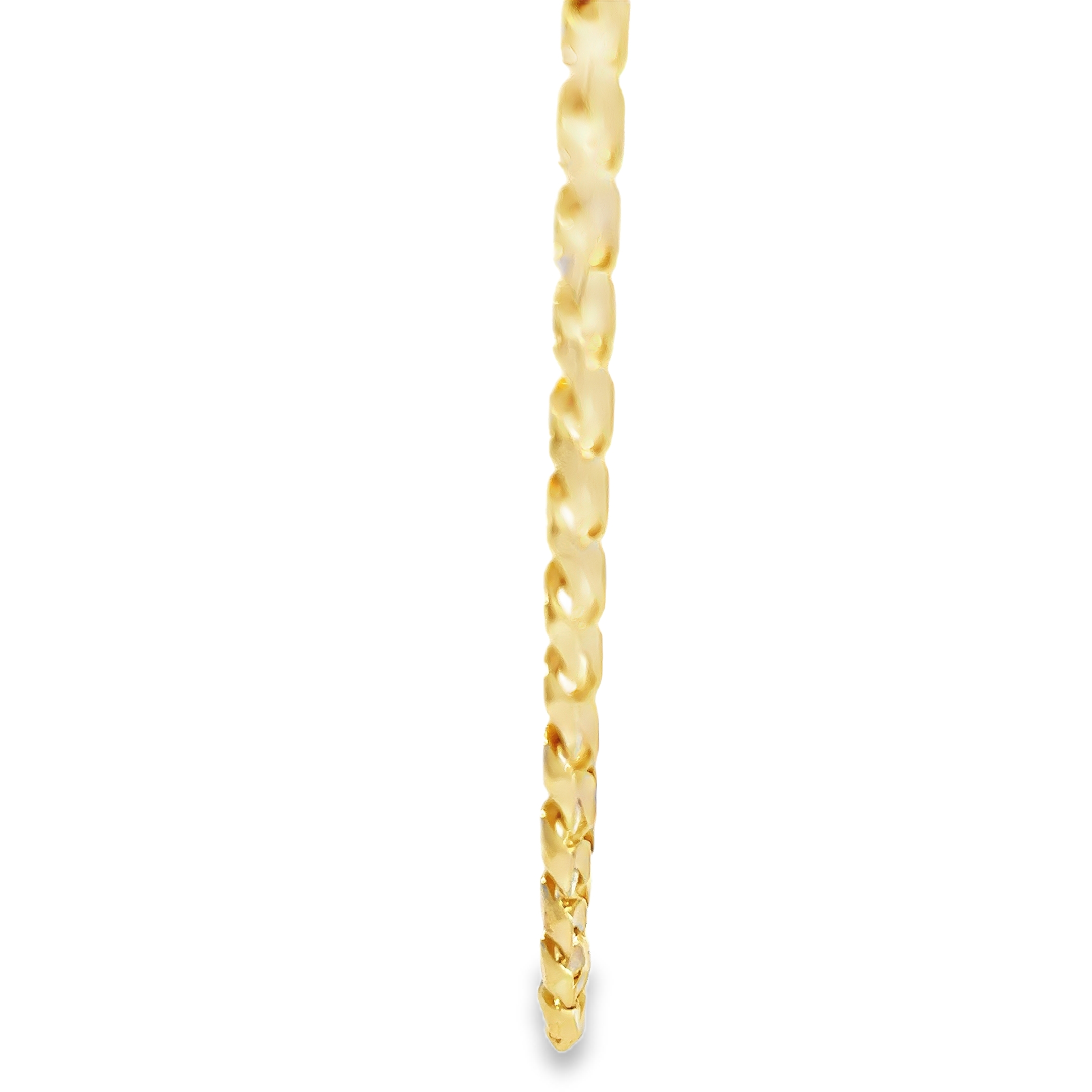 Solid Gold Curb Link Chain | 49.3 Grams | Shop Arezzo Jewelers