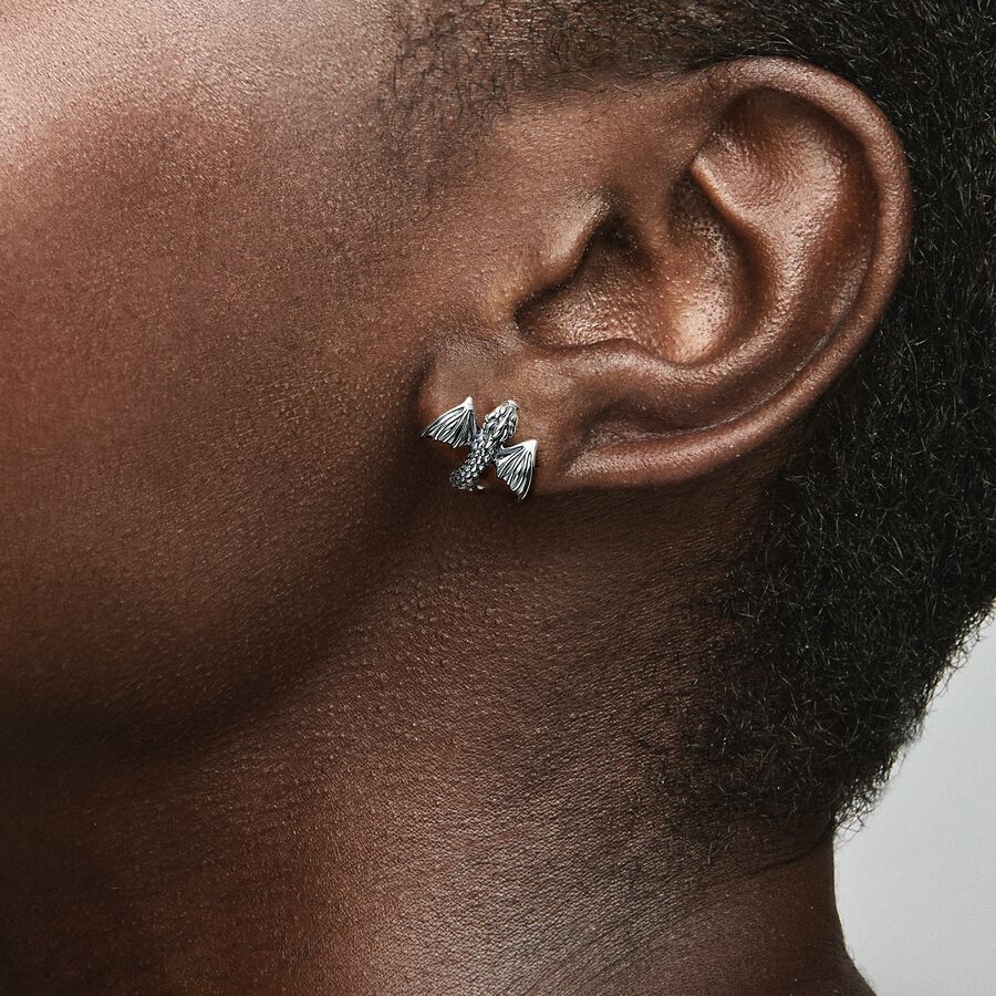 Pandora Game of Thrones Curved Dragon Stud Earrings - Arezzo