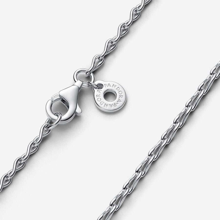 Pandora Infinity Chain Necklace - Arezzo Jewelers – Elmwood Park