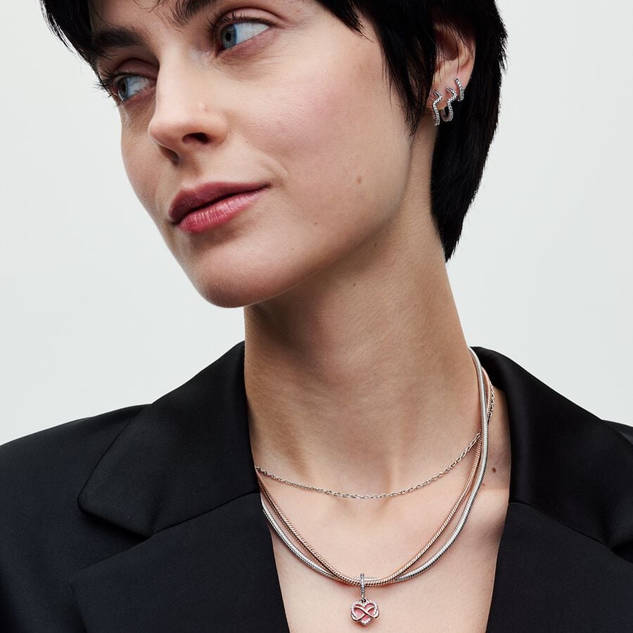 Pandora Infinity Chain Necklace - Arezzo Jewelers – Elmwood Park