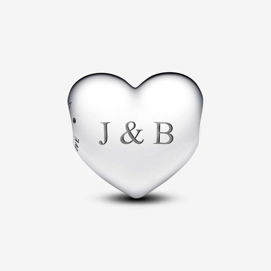 Pandora Be Love Engravable ハートチャーム ラージ Pandora Be Love Engravable Large Heart Charm - Arezzo Jewelers