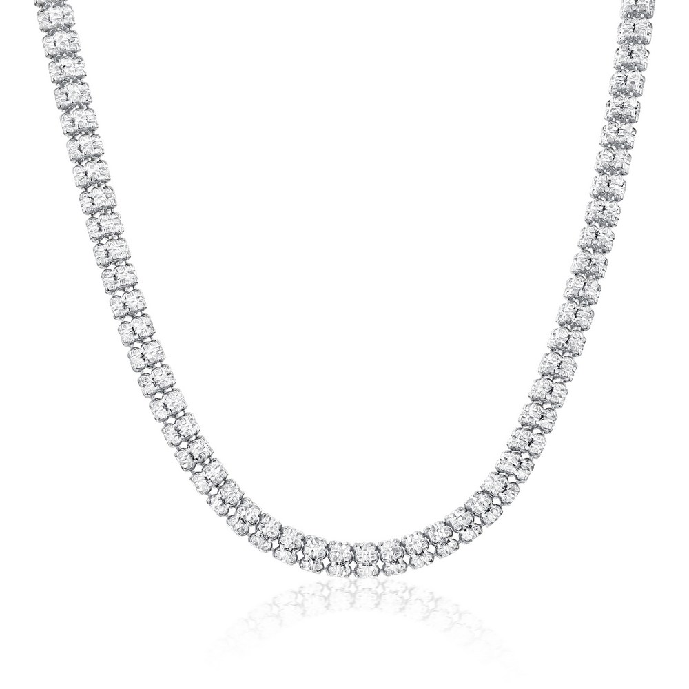 【LE GRAMME 】34/10ths Sterling Silver Necklace ネックレス le gramme 3.4g-polished and brushed-sterling silver-necklace