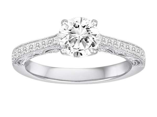Ring 00114000366 18KW Bridal Barnes Jewelers