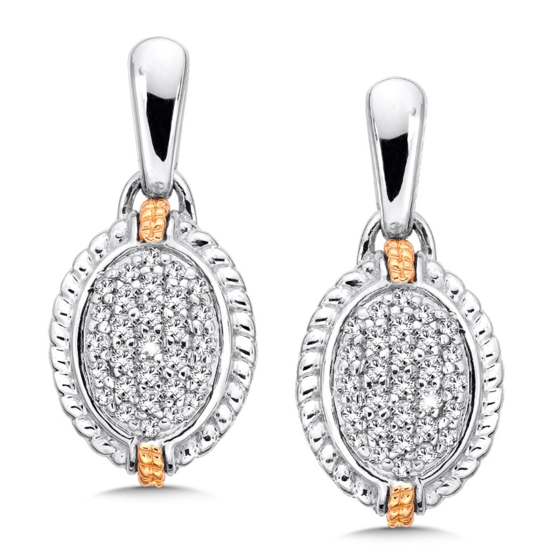 Diamond Fashion Earrings 001-151-00369 SSYG Barnes Jewelers