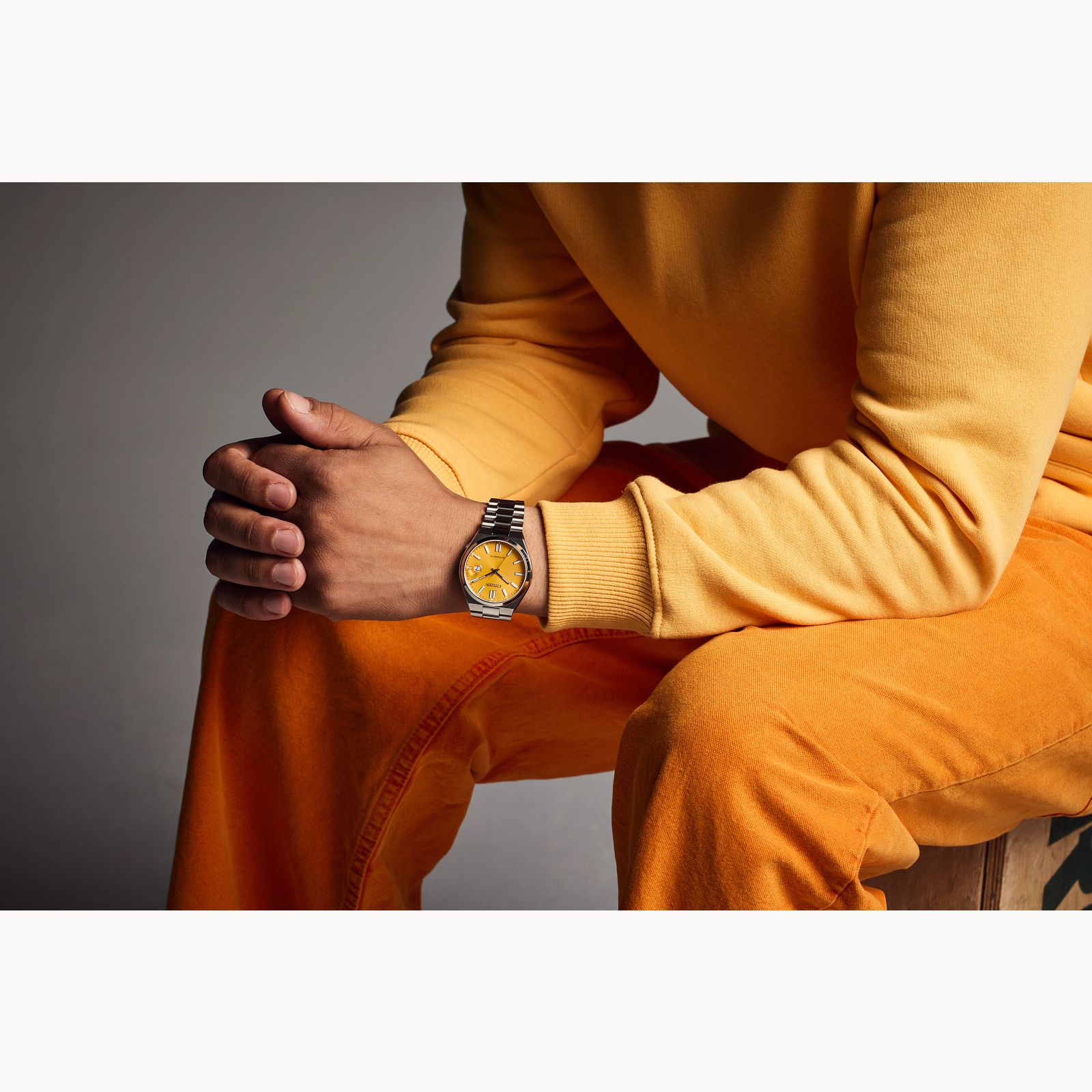 Citizen Orange Automatic Citzen Watch 001-508-00223 | Barnett