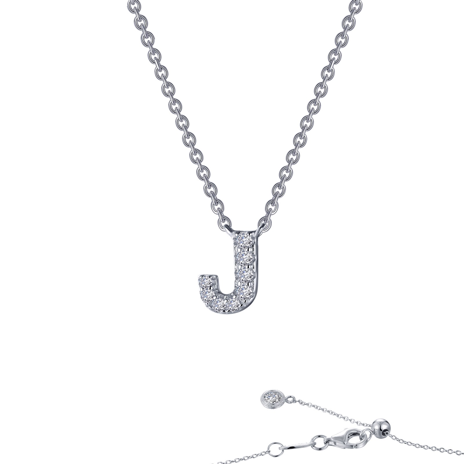 Lafonn Letter J Pendant Necklace 00160500786 Jewelers