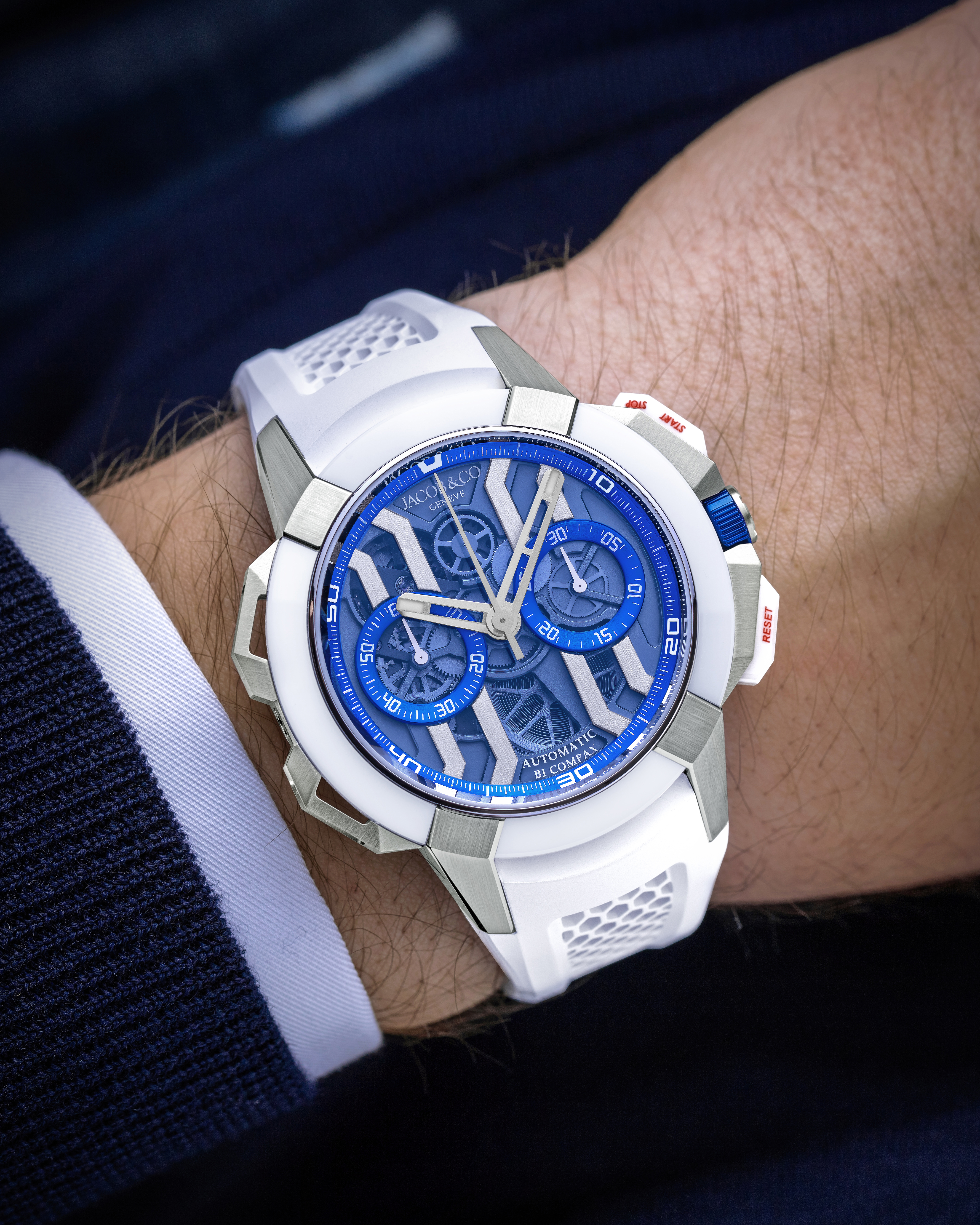 AYACO❤︎ Jacob & Co EPIC X CHRONO 44MM 001-510-01958 - Men's Watches