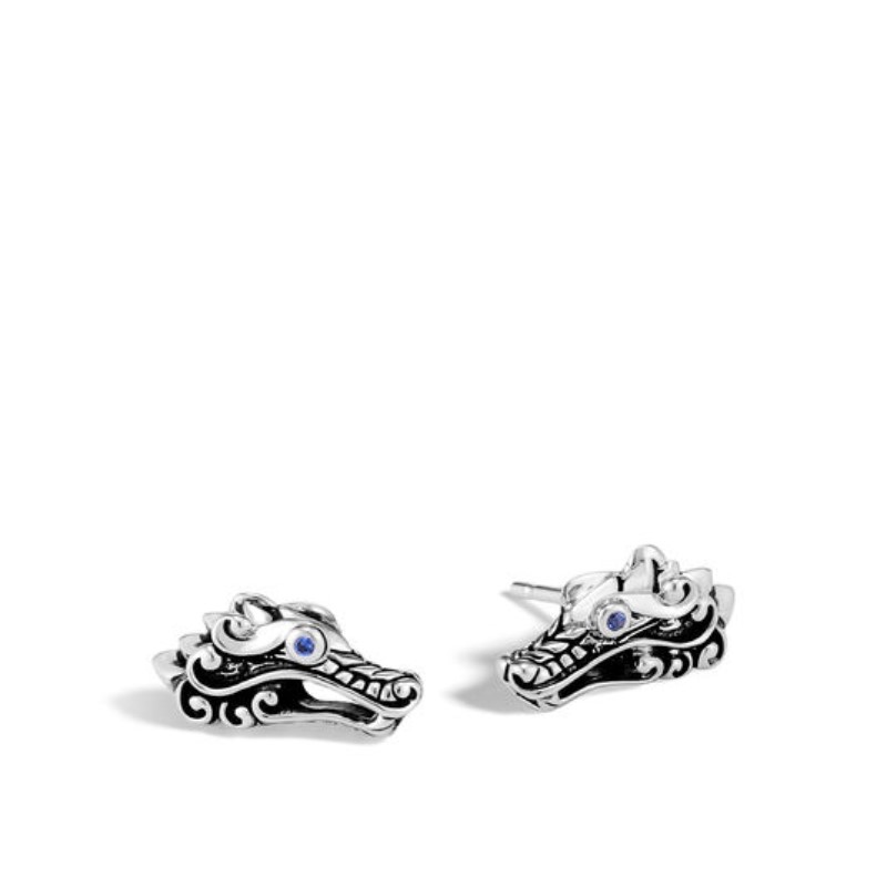 John Hardy Naga Stud Earring 001-645-02314 Baxter's Fine Jewelry