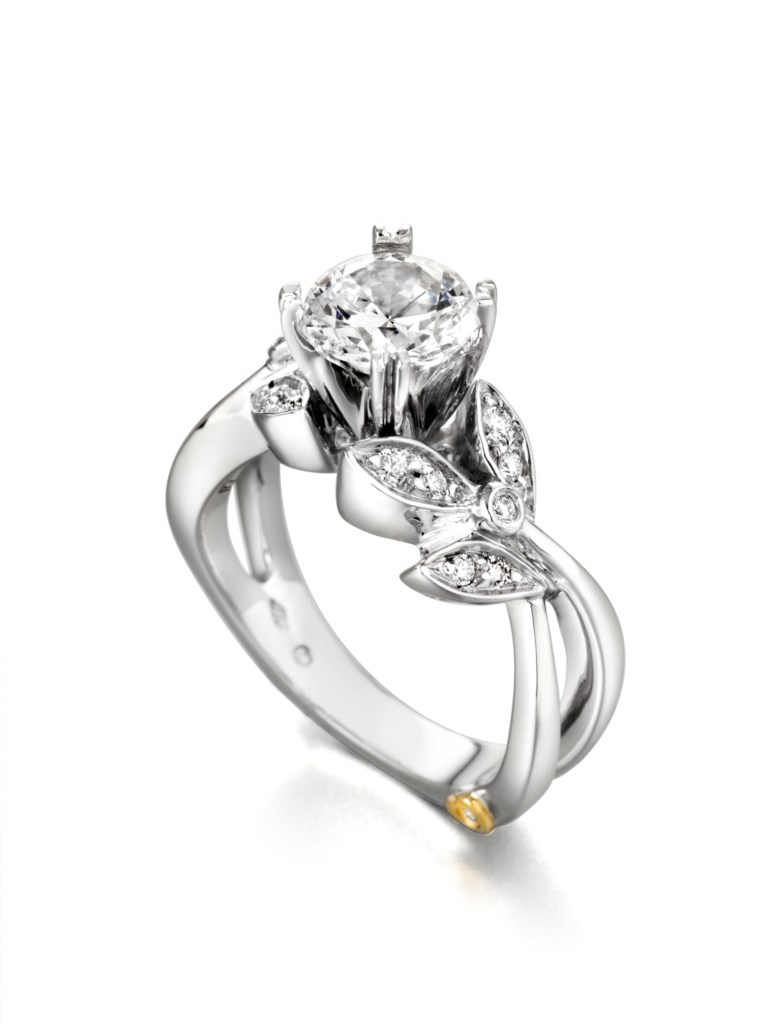 Mark Schneider Engagement Ring 00214002832 14KW Green Bay Bay Area