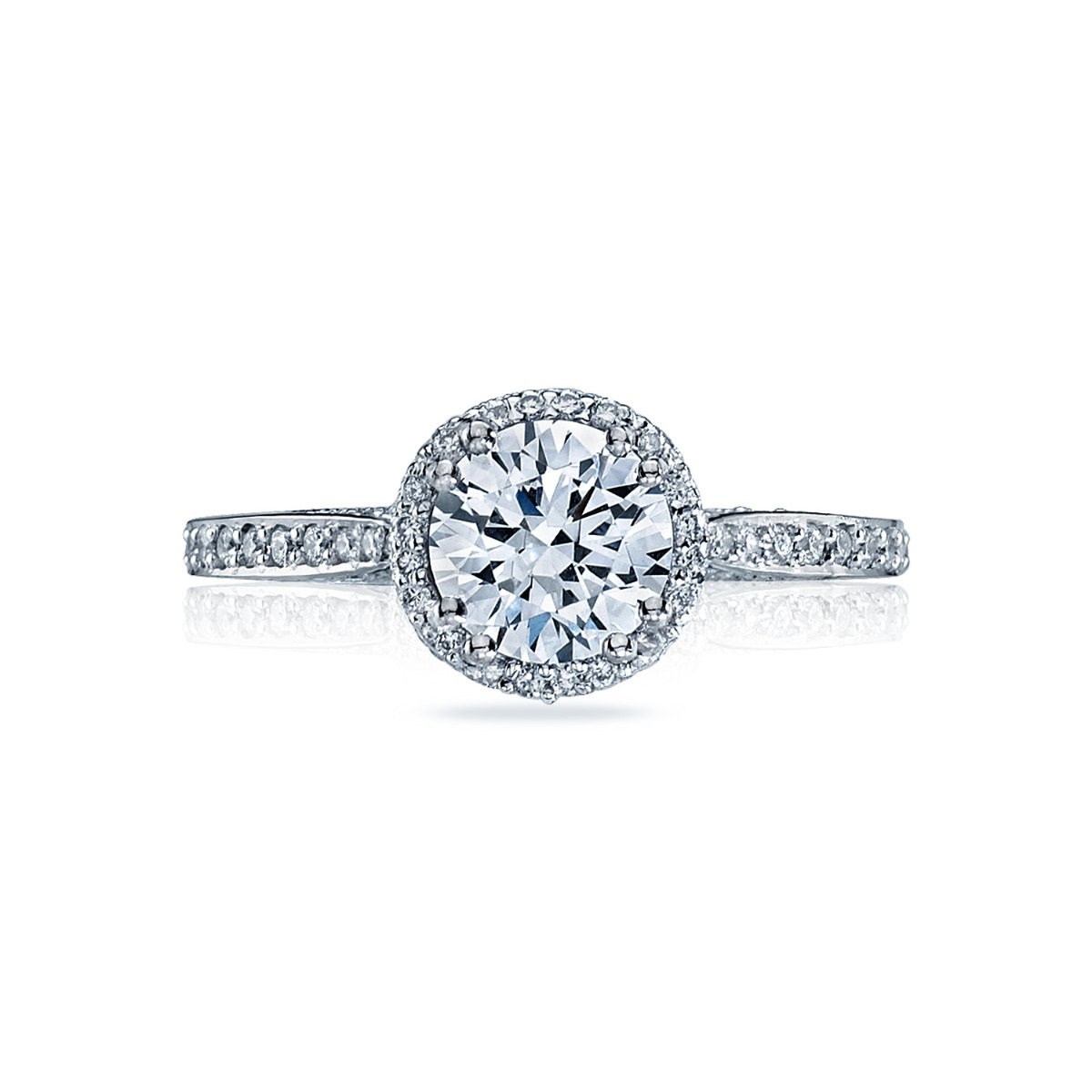 Tacori Engagement Ring 003-140-02839 18KW Green Bay Bay Area