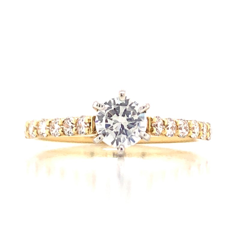 Engagement Ring 001 100 01289 Diamond Engagement Rings Becky Beauchine Kulka Diamonds And Fine Jewelry Okemos Mi