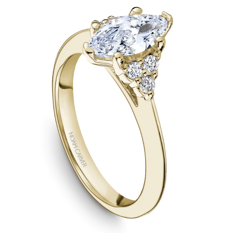 Noam Carver Marquise Engagement Ring 001-100-02046 Becky