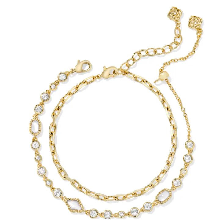 Kendra Scott Gold Brooklyn Bobby Brynne Shell Gold Short Pendant Necklace | Kendra Scott main image 4