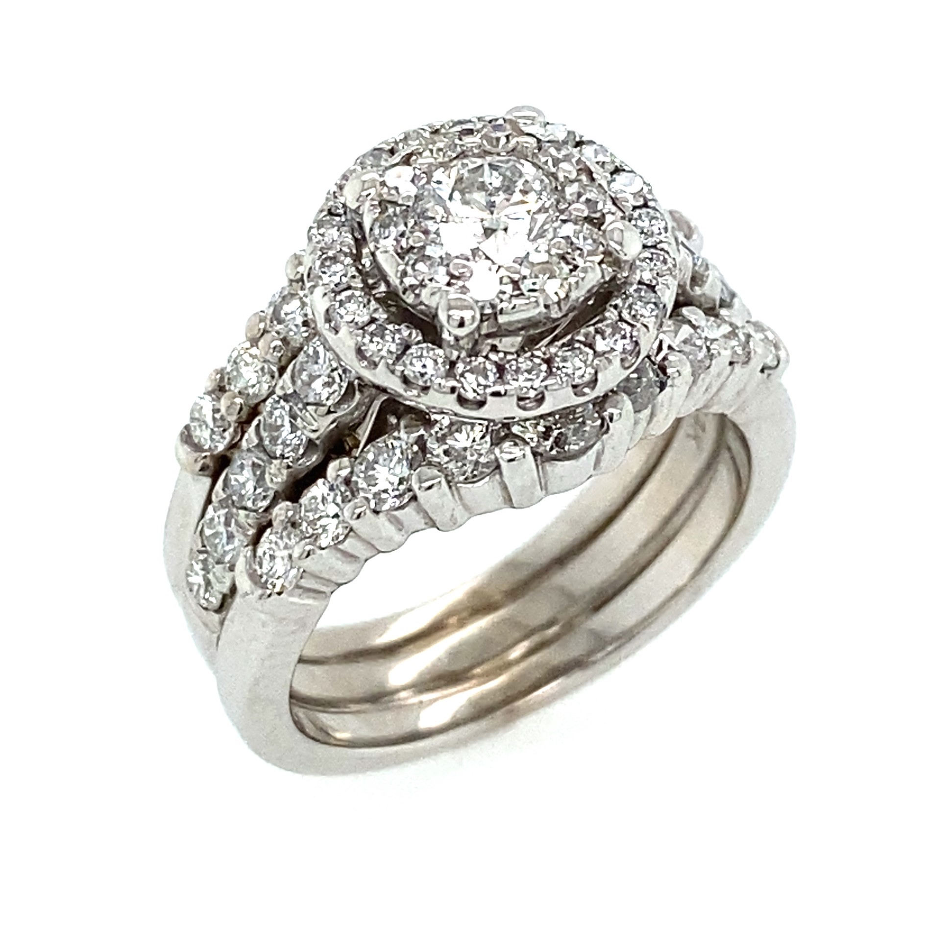 Wedding Set 00210500269 Diamond Engagement Rings Black River