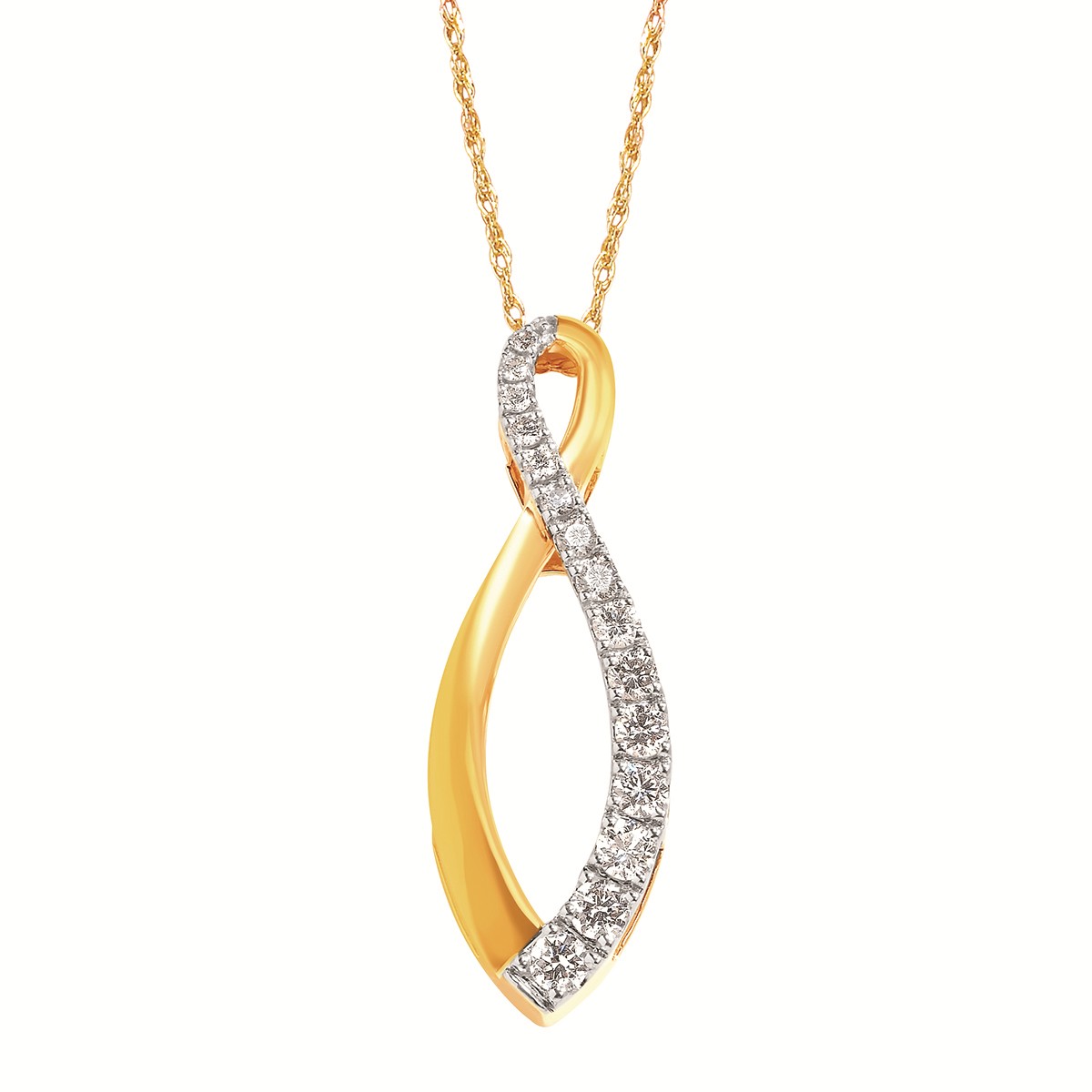 Ostbye Pendant 001-160-01344 14KY | Black River Diamond