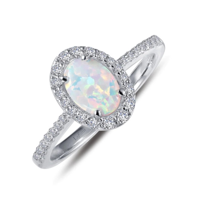 Lafonn Ring 00262000666 SS Silver Rings Black River Diamond