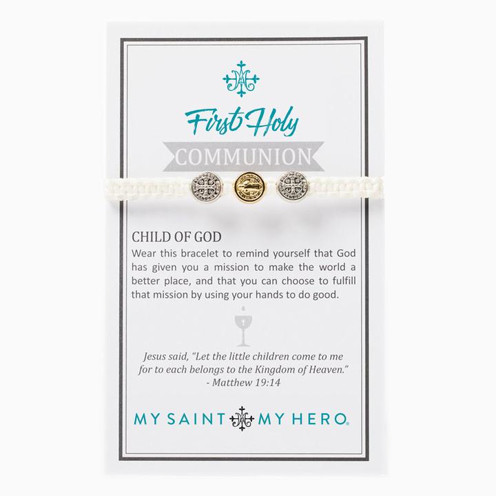 My Saint My Hero Bracelet 001 610 Silver Bracelets Blocher Jewelers Ellwood City Pa