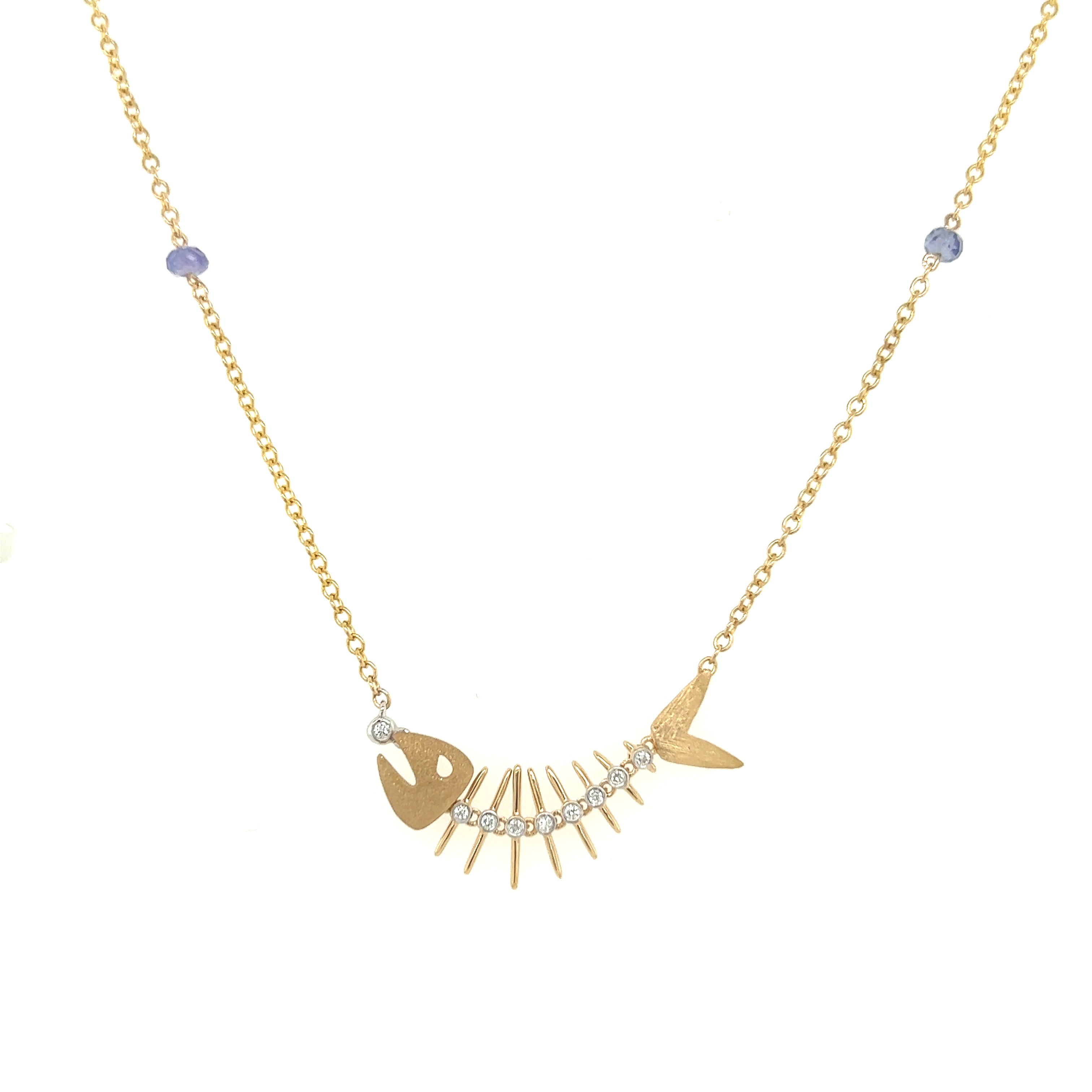 【完売品】Bone connected short necklace 完売品】Bone connected short necklace