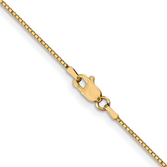 10k Yellow Gold Box Chain Necklace - 22 Inch 001-430-01332 | B & L