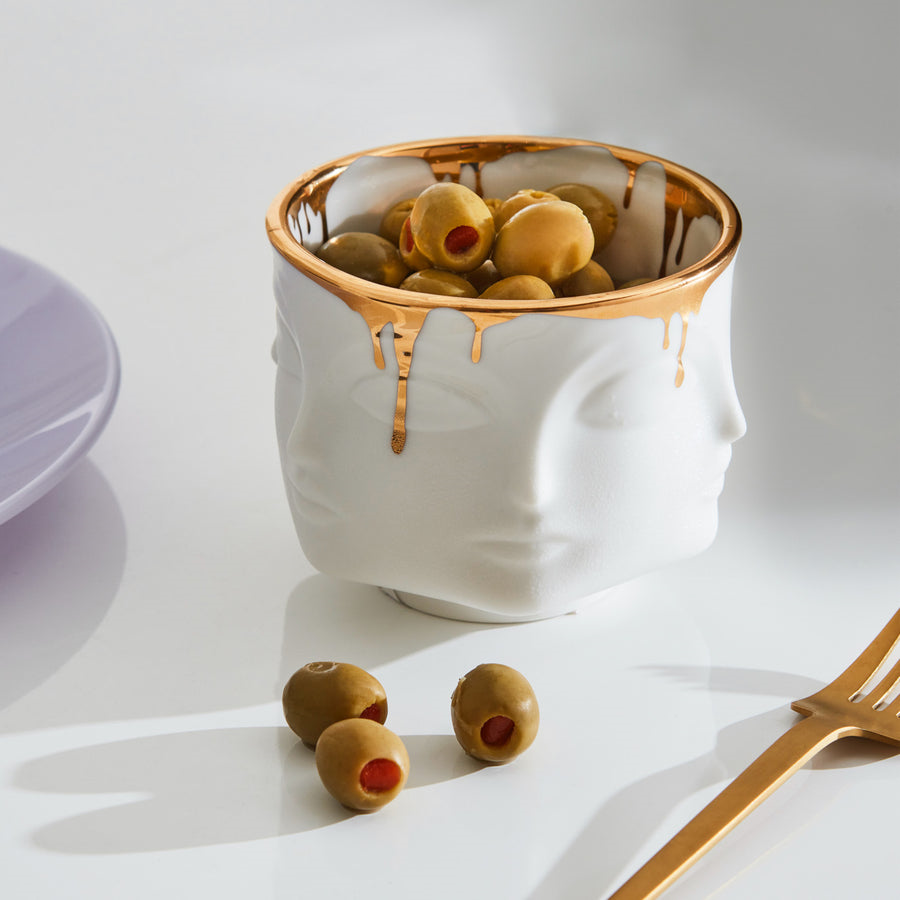 Jonathan Adler Gilded Dora Maar Condiment Bowl