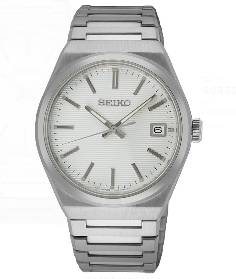 Seiko Silver Tone Sapphire Crystal Seiko Watch 001-925-02846  display picture 1
