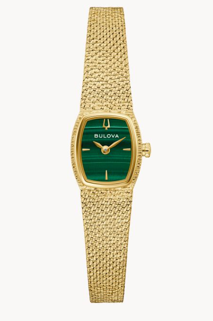 Bulova Yellow Bulova Goddess Of Time Sapphire Crystal Watch