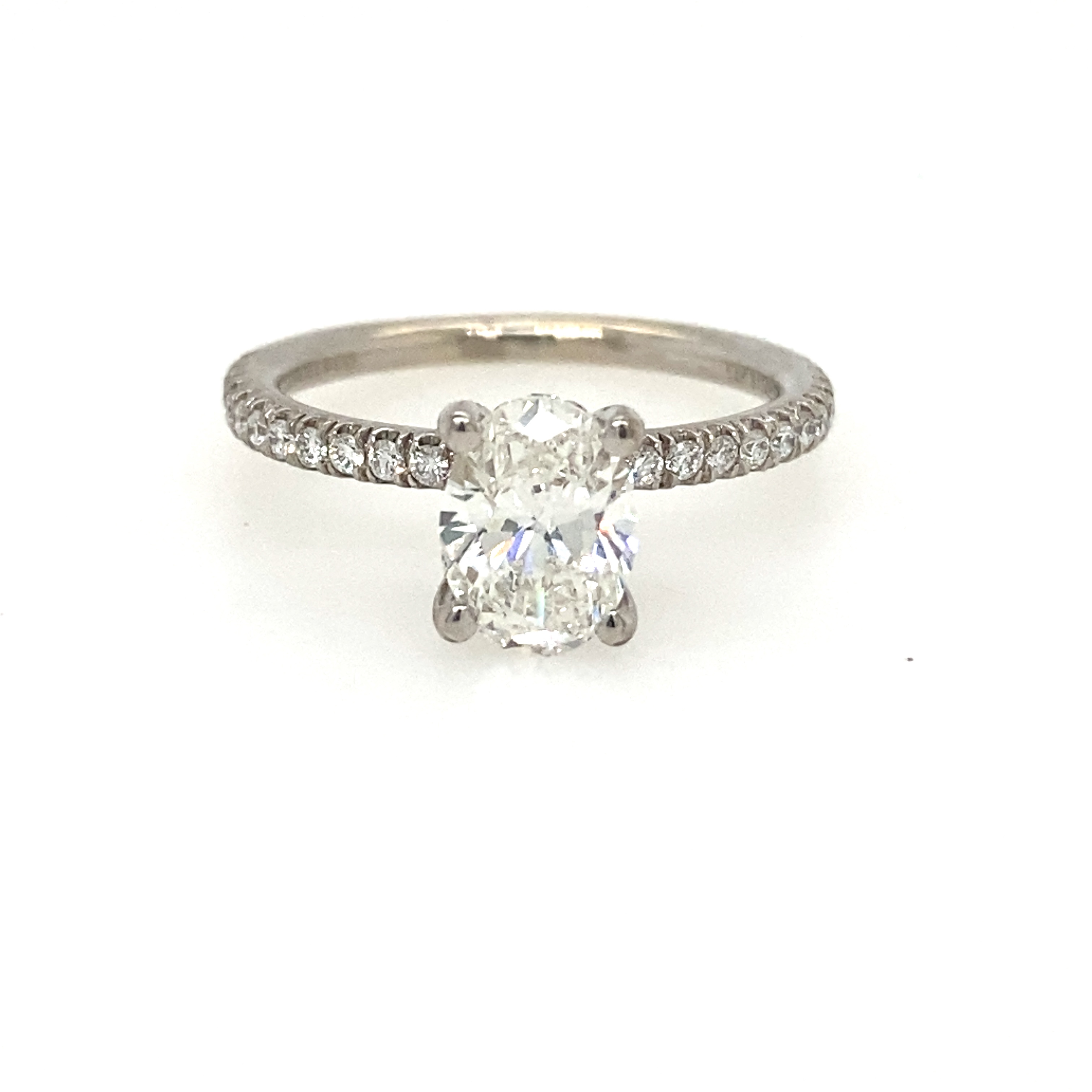 Gabriel & Co Engagement Ring 002-100-2000319 18KW Hagerstown  R. Bruce 