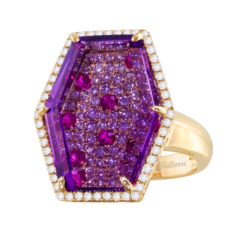 Bellarri MIRAGE COLLECTION RING 001-205-01365 14KR Orange