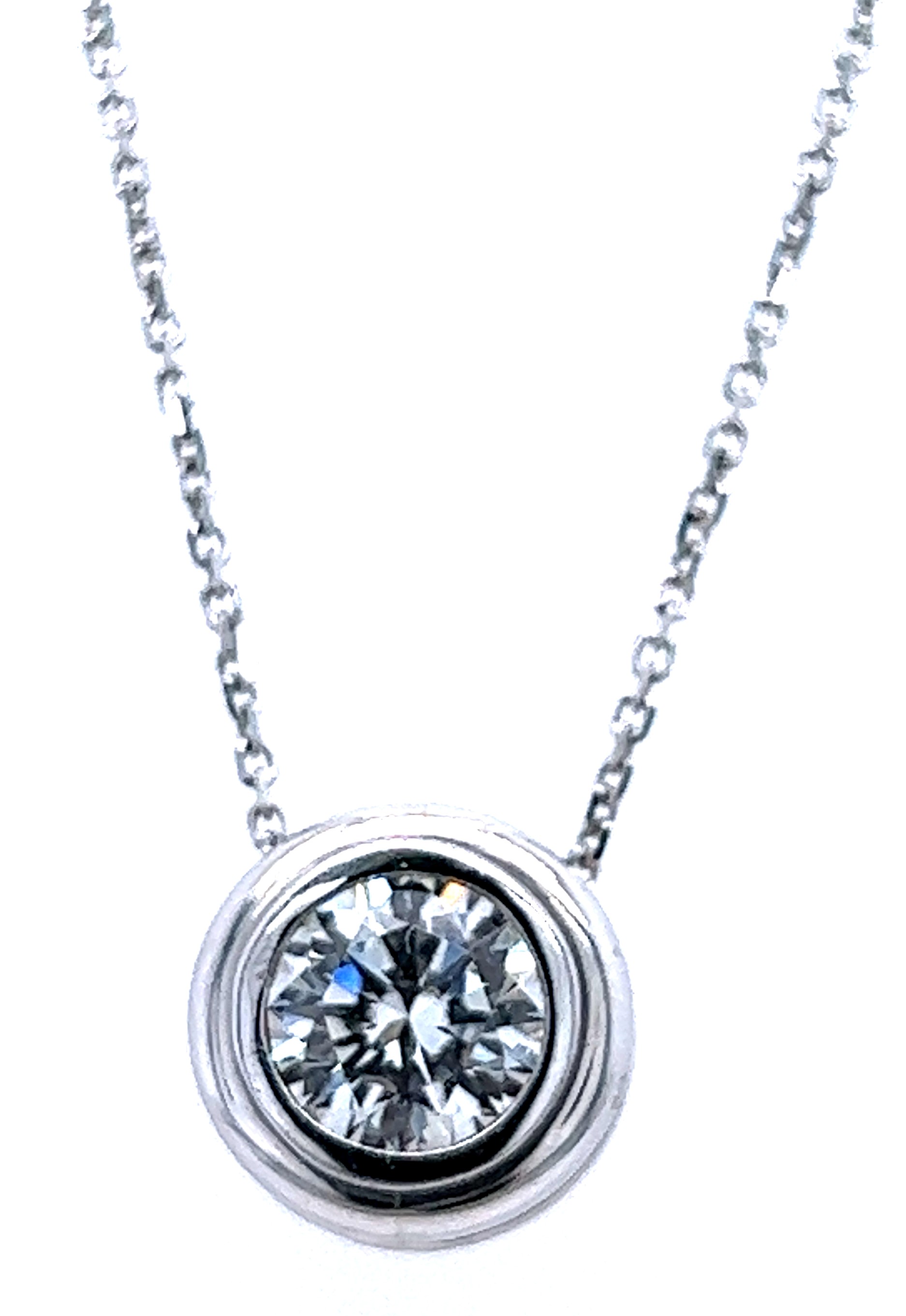 14KW 1.03ct Lab Grown Diamond Pendant 00116000575 Charles Frederick Jewelers Chelmsford, MA