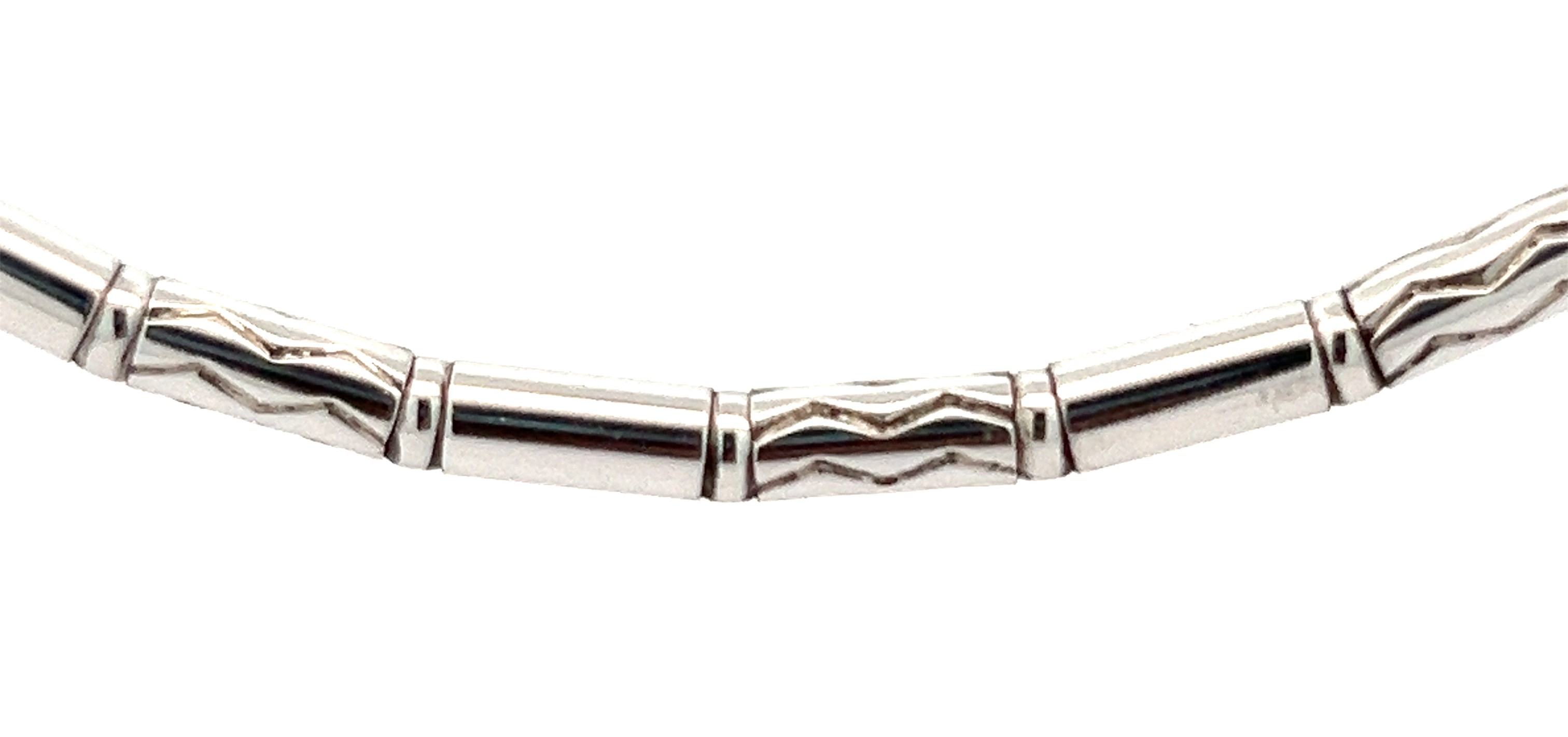 Sterling Tiffany An Co. Choker Necklace 001-605-01361 SS