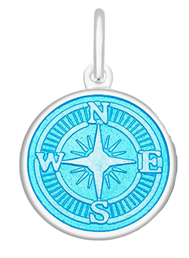 Lola 19MM Lola Light Blue Compass Rose Sterling Silver Charles