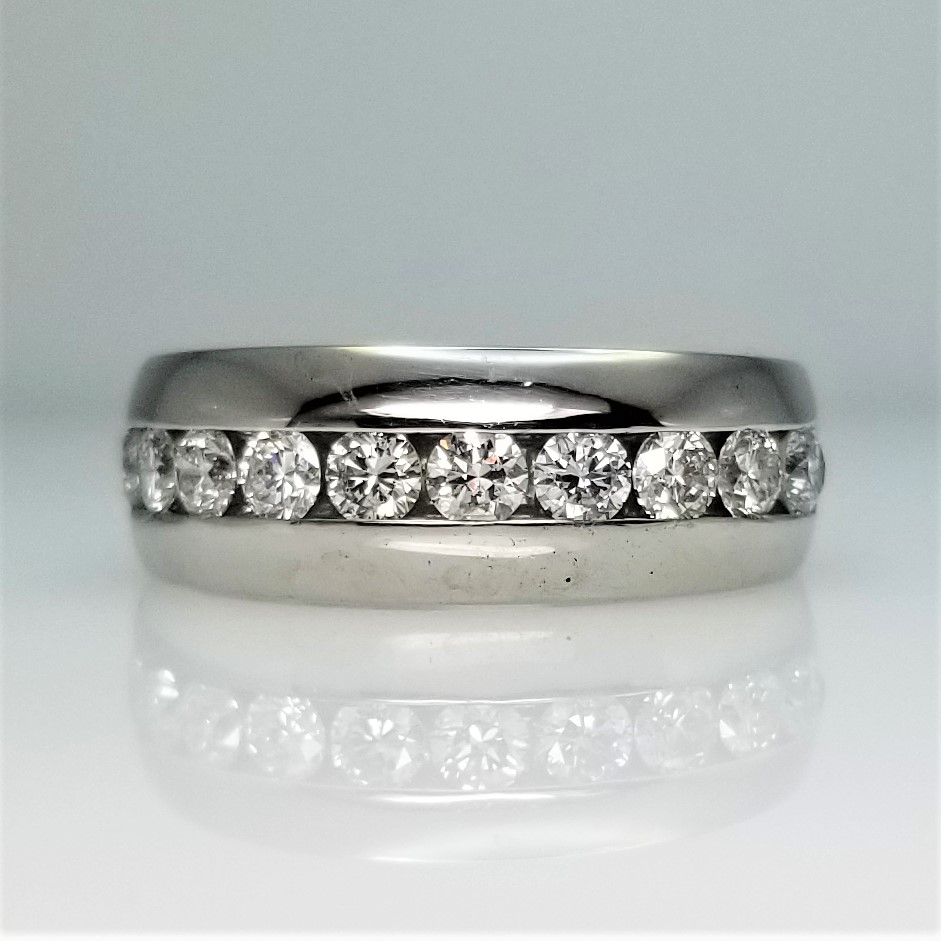 14K White Gold H/I1 Diamond Ring 001-120-00538 | Chipper's Jewelry