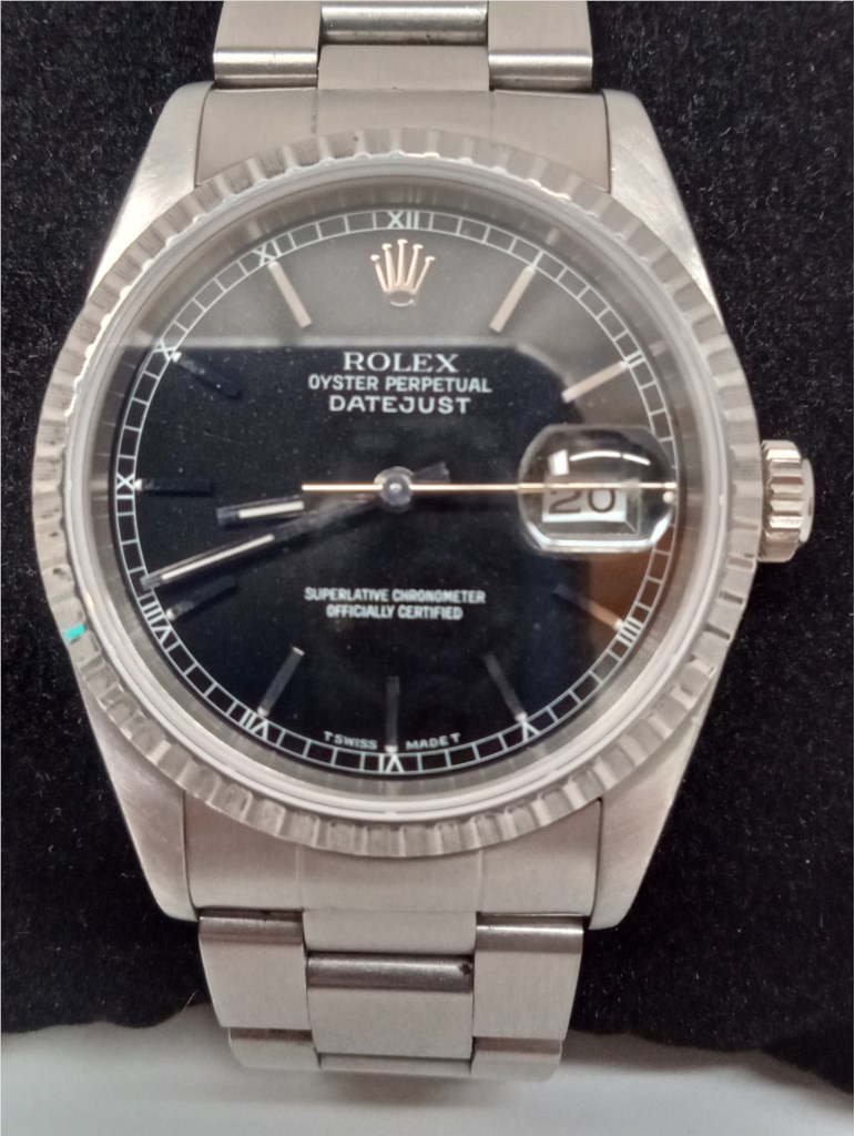 1990 Rolex Datejust Stainless 36mm 001-505-00641 | Chipper's