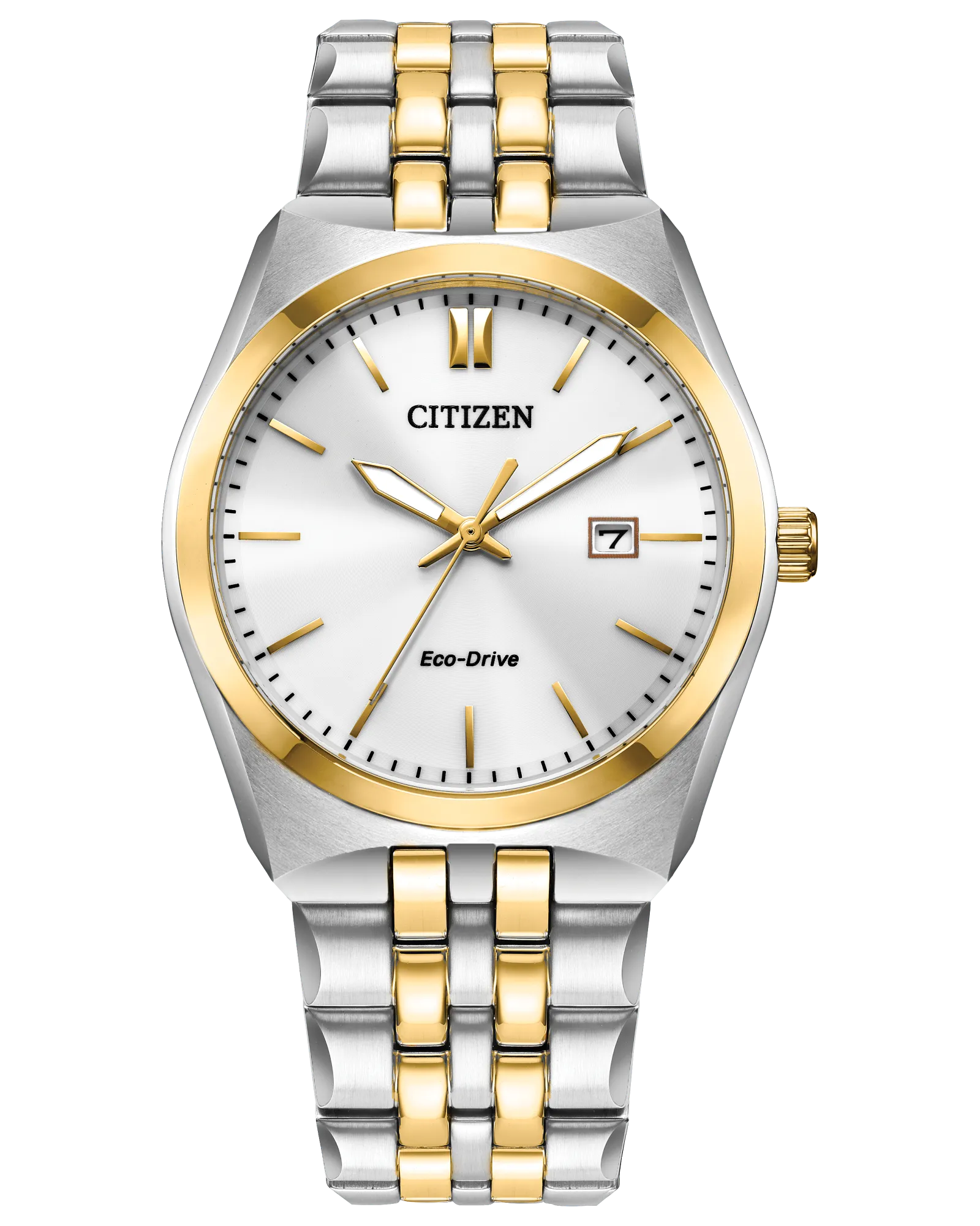Citizen Corso Eco-Drive | Two-Tone Gold & Silver | White  display picture 1