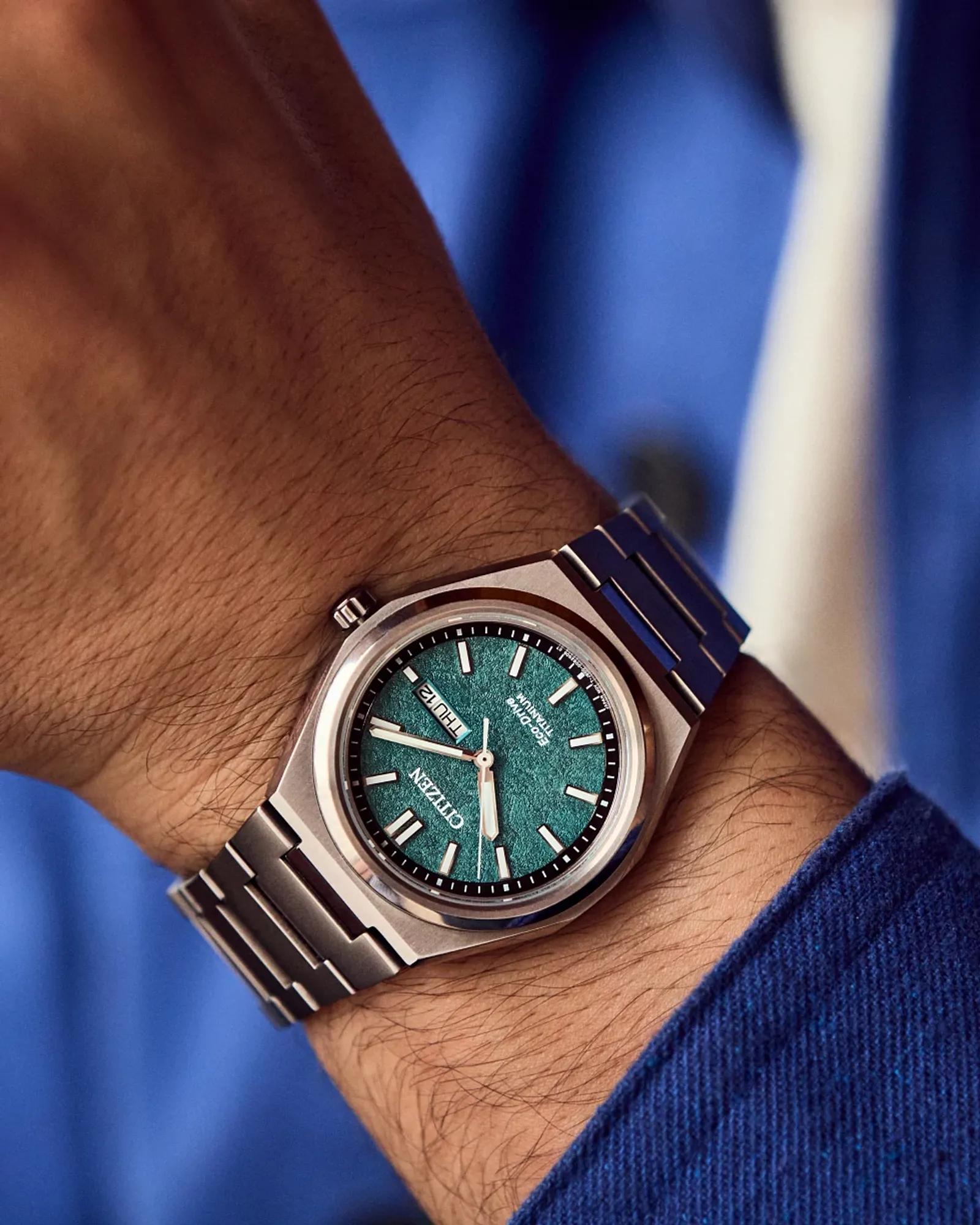Citizen Integrated Super Titanium™ Eco-Drive Watch | Green