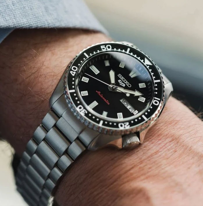 Seiko 5 Sports Field SRPL85 SSK023 Black Dial Automatic Watch