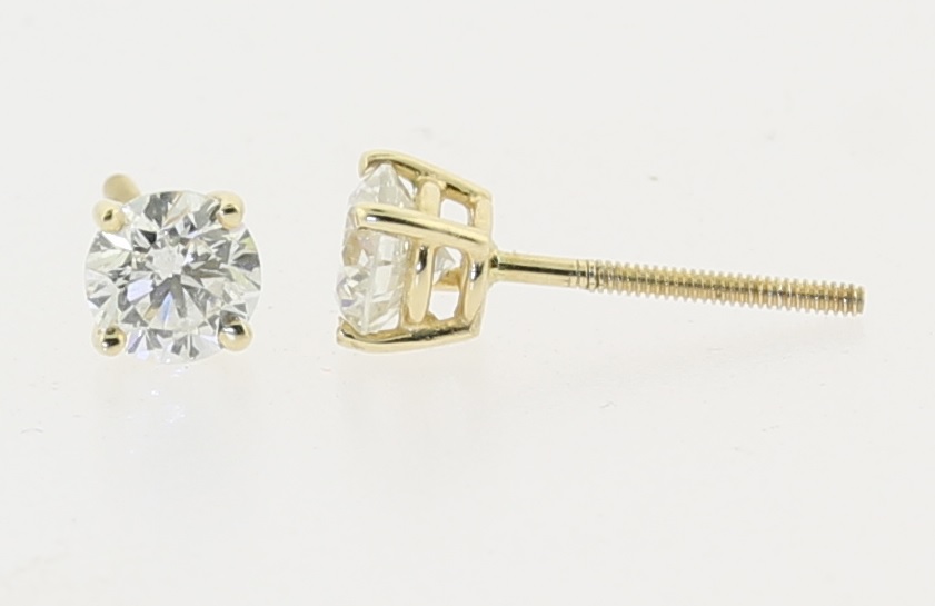 Diamond Earrings 00115000276 14KY Diamond Earrings Collier's