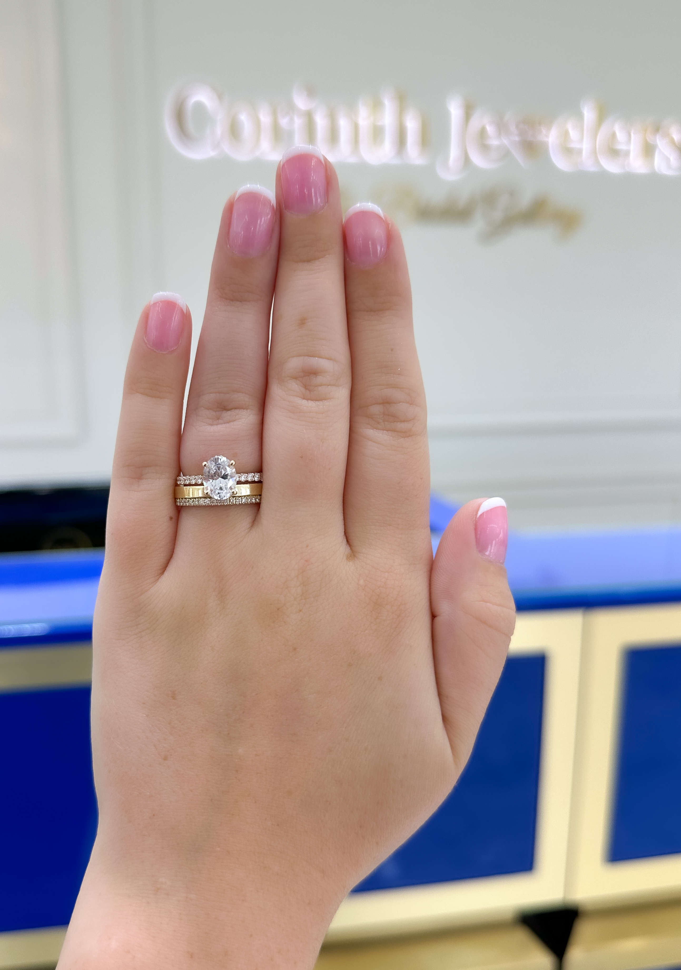 White And Yellow Gold Engagement Rings — free download