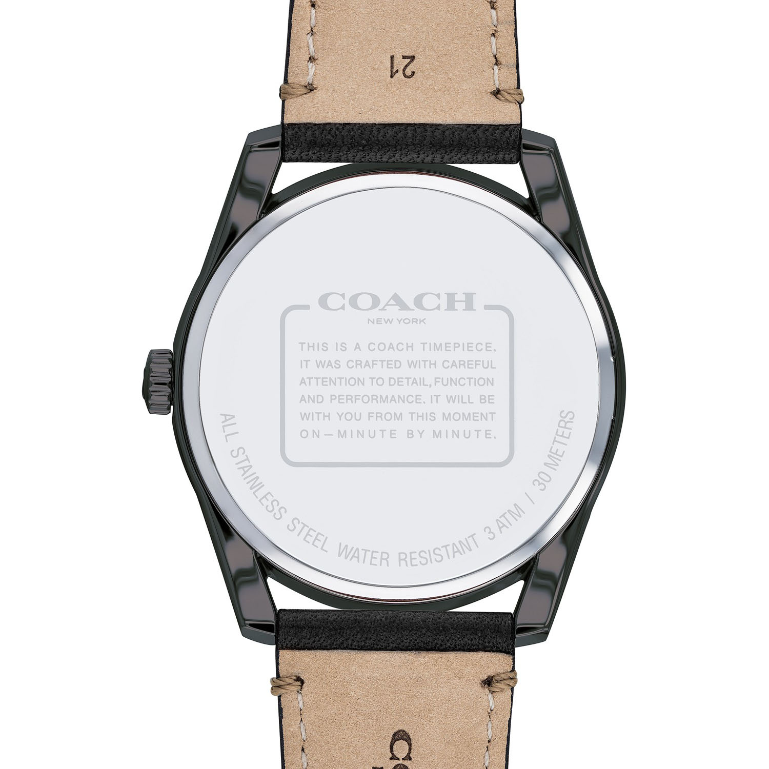 Coach Men S Preston Black Leather Strap Watch Coughlin Jewelers St Clair Mi - Coach Watch Black Leather Band Coach Men S Preston Black Leather Strap Watch Coughlin Jewelers St Clair Mi - Coach Watch Black Leather Band