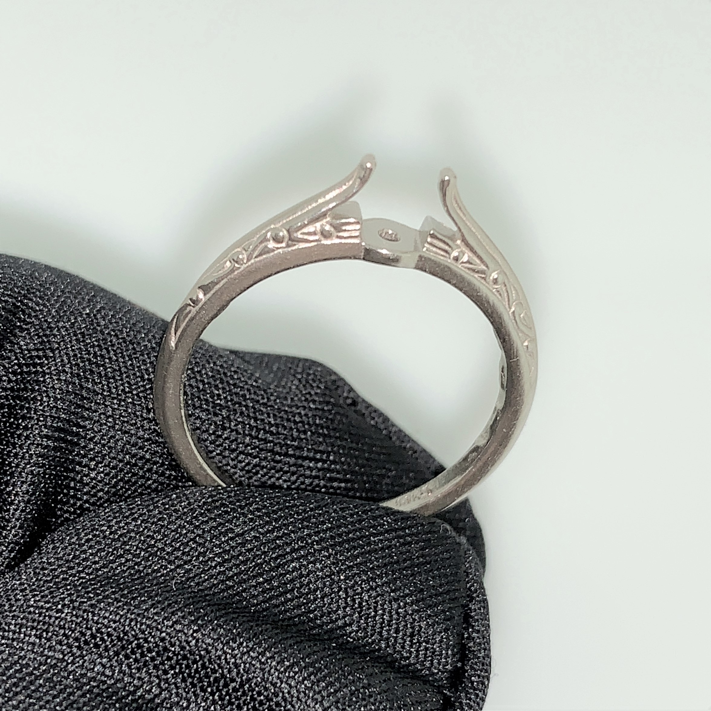 00142000006 14KW Diamond Semimount Rings Cozzi Jewelers