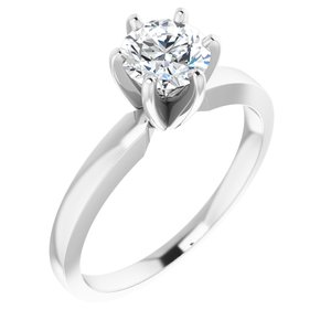 14k 3 4 Ct 4 Prong Solitaire Engagement Ring 001 190 01658 David Douglas Diamonds Jewelry Marietta Ga